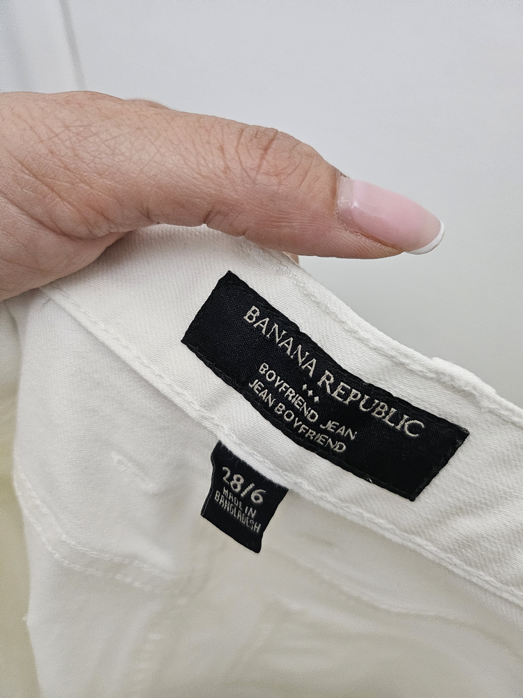 Jeans Boyfriend Banana Republic, Taille 28/6 - photo 5