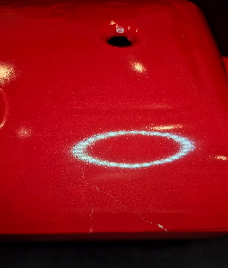 Emile Henry France Bread Loaf Baker - Red 1.9 qt image indicator(6)