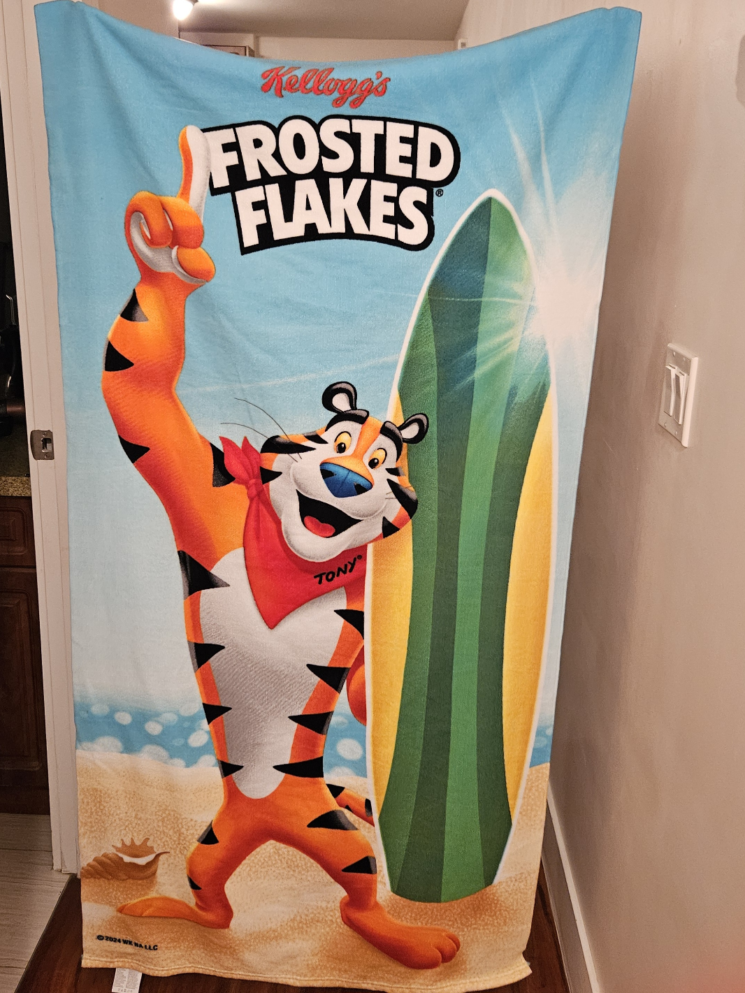 New Kellogg's Frosted Flakes Beach Towel
