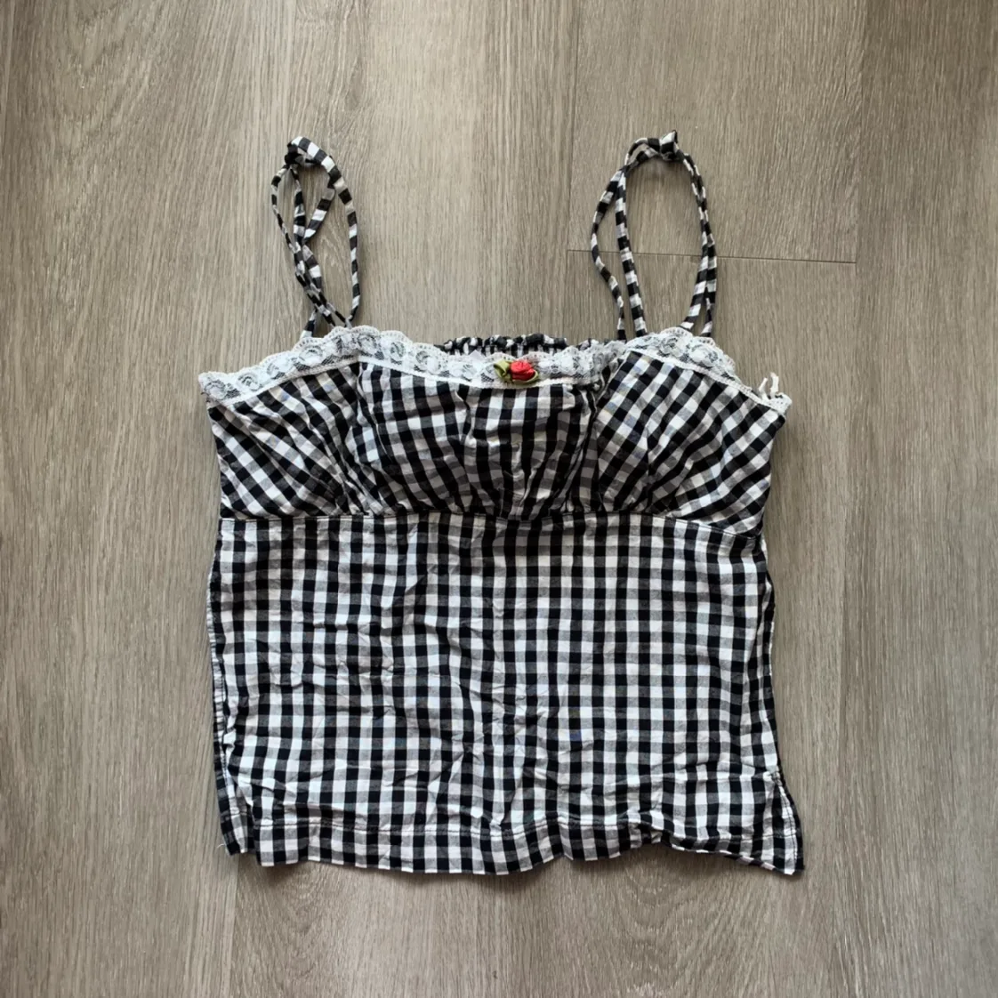 Kimchi Blue checkered top (size m) thumbnail