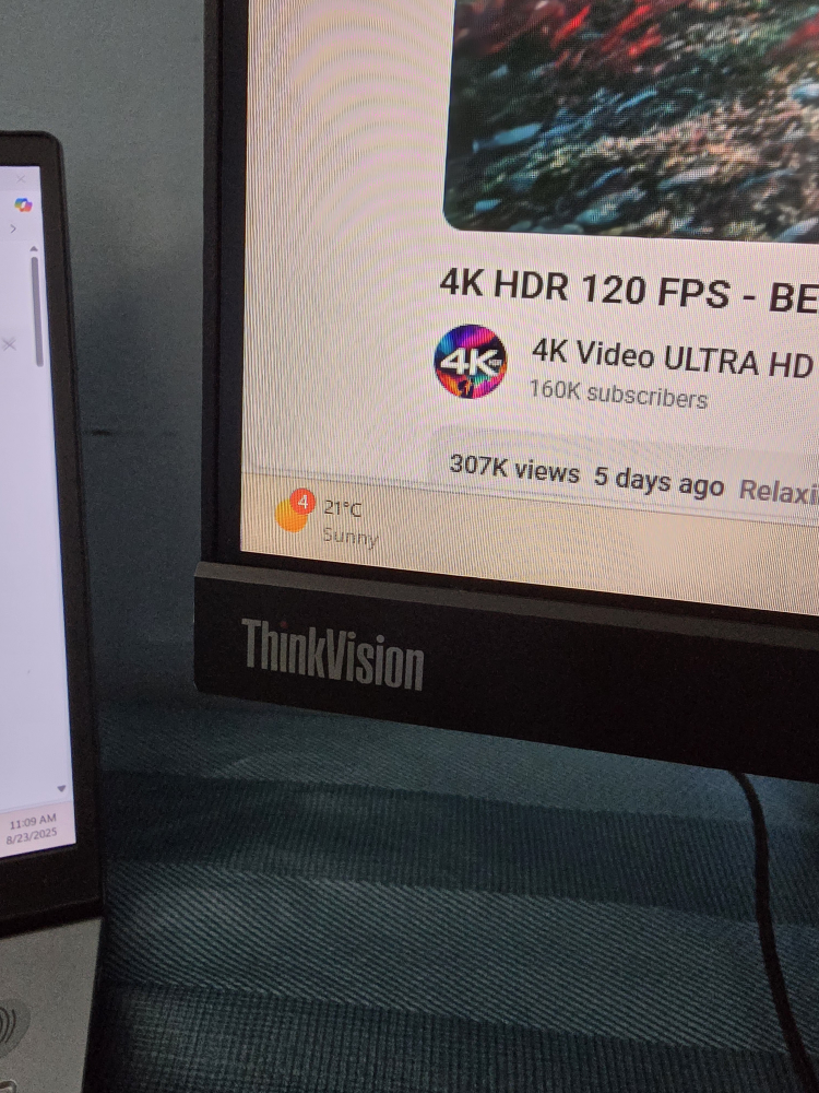 Lenovo Thinkvision Monitor | 24 Inch | 1080p - photo 3