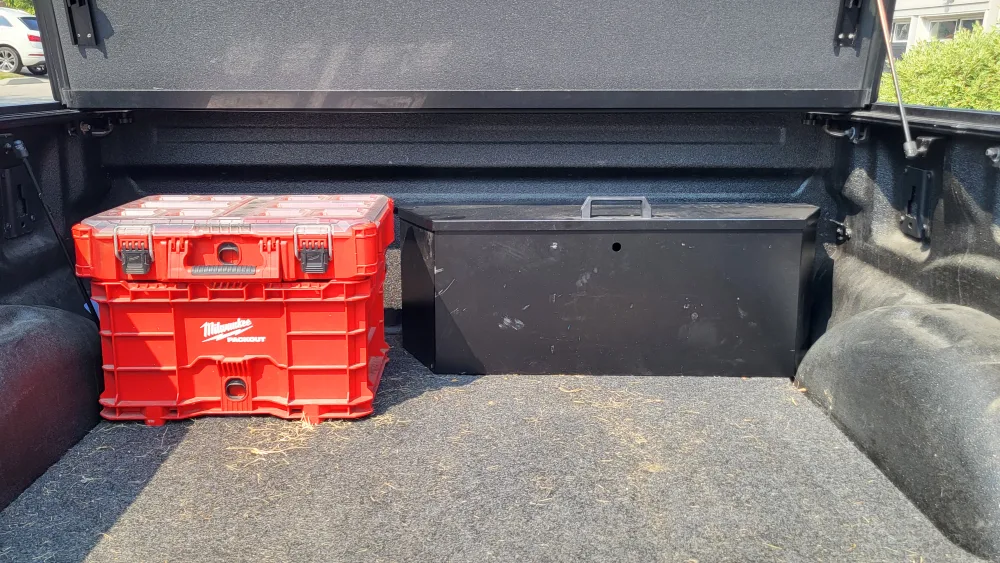 Black Truck Bed Storage Box thumbnail