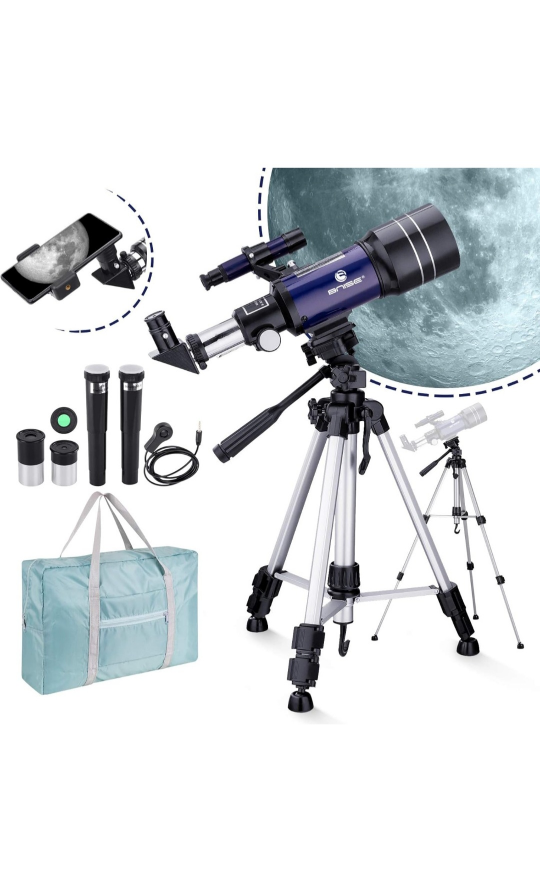 BNISE Telescope with Tripod & Accessories - Like New!