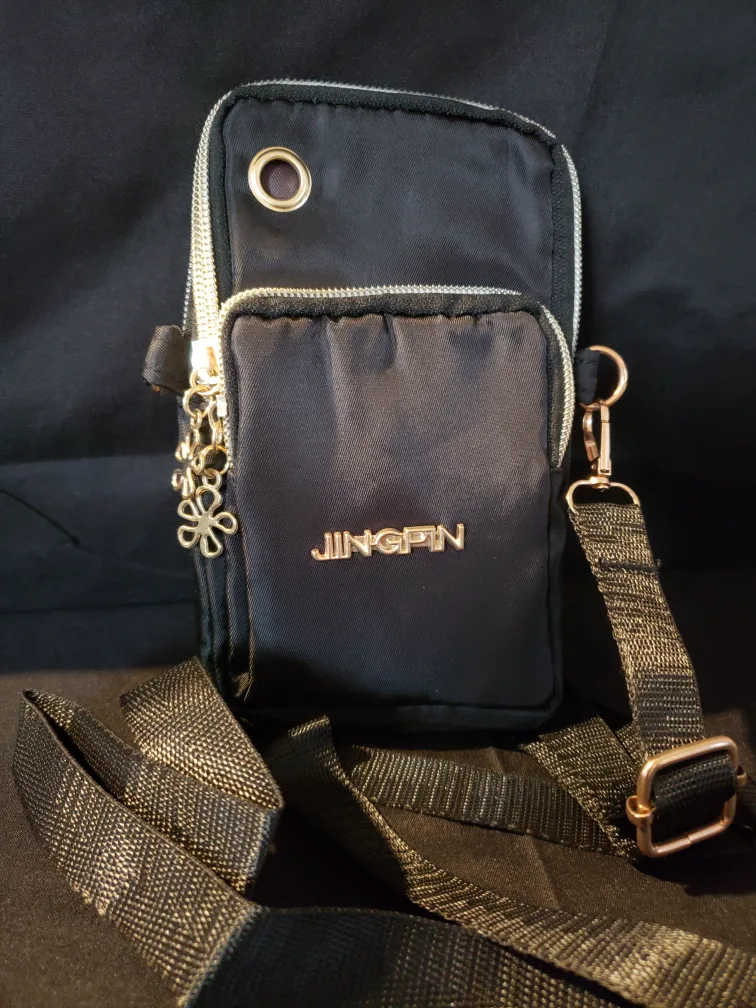 Jingpin Black Crossbody Bag - New! thumbnail