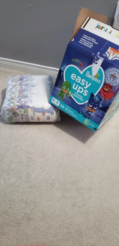 Pampers Easy Ups PJ Masks Training Underwear 4-5T image indicator(2)