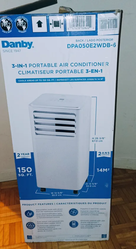🔥Moving SALE🔥Danby 3-in-1 Portable Air Conditioner DPA050E2WDB-6 image indicator(8)