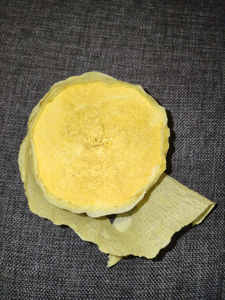 Yellow Crepe Paper Roll image indicator(2)