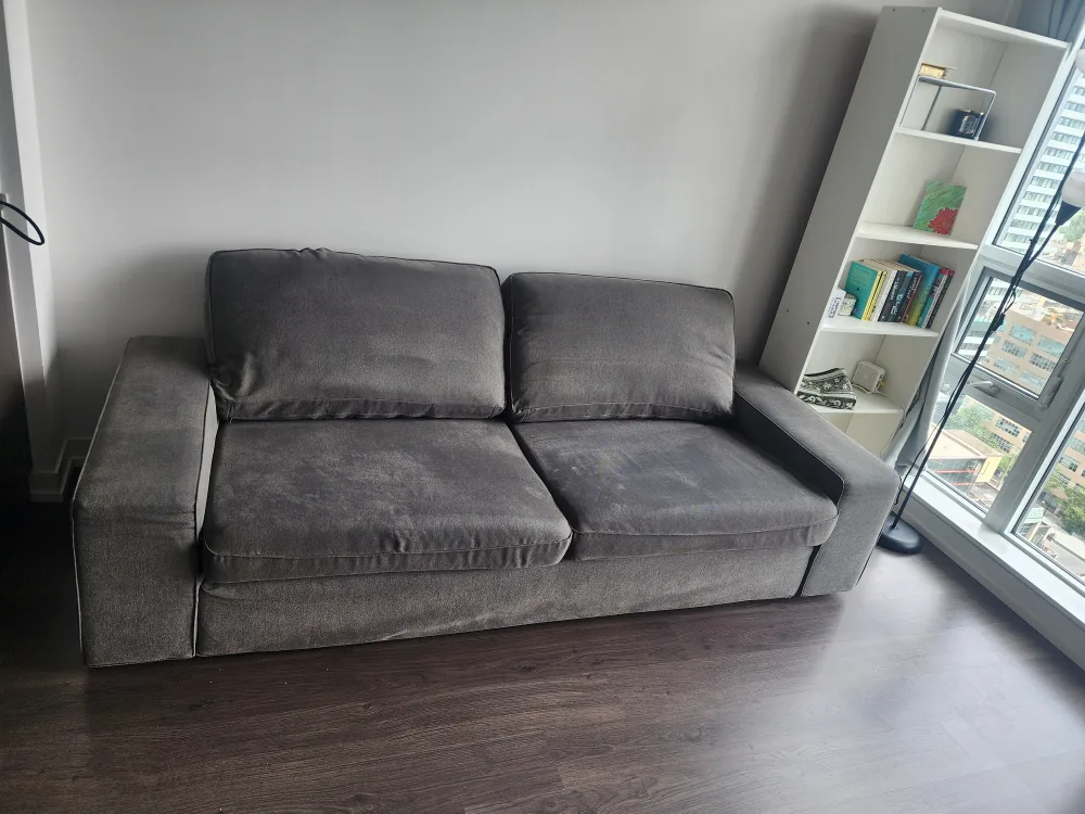 Grey 2-Seat Sofa image indicator(3)