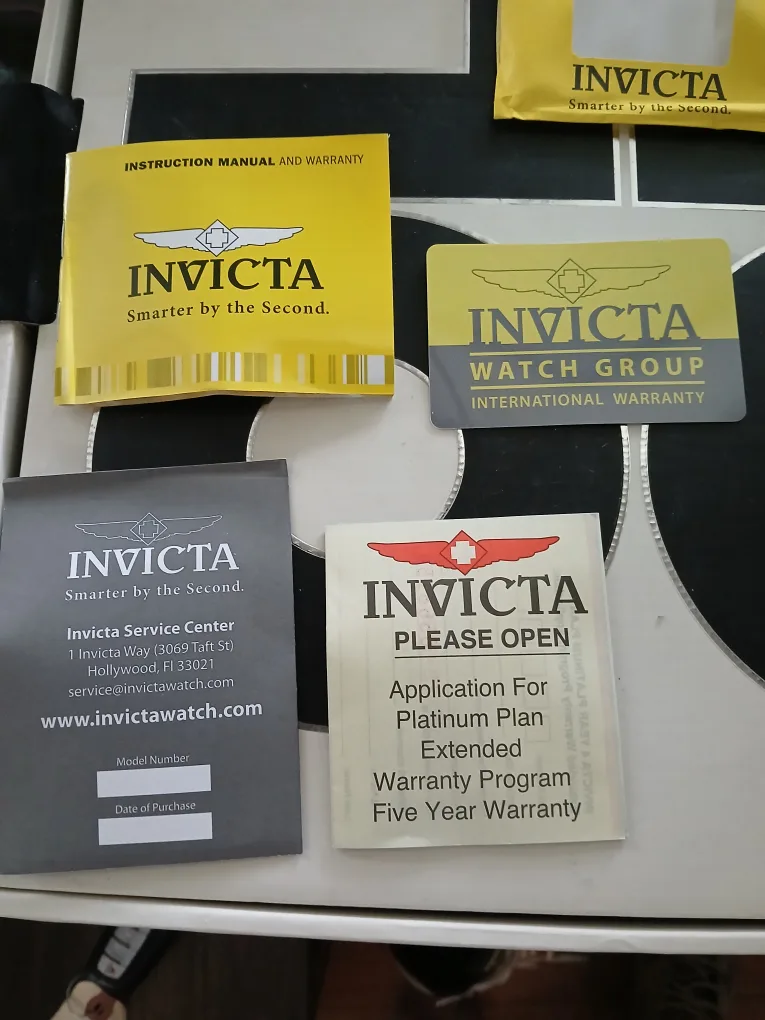 Invicta Lupah Model 15854 Gold-Tone Watch special edition image indicator(5)