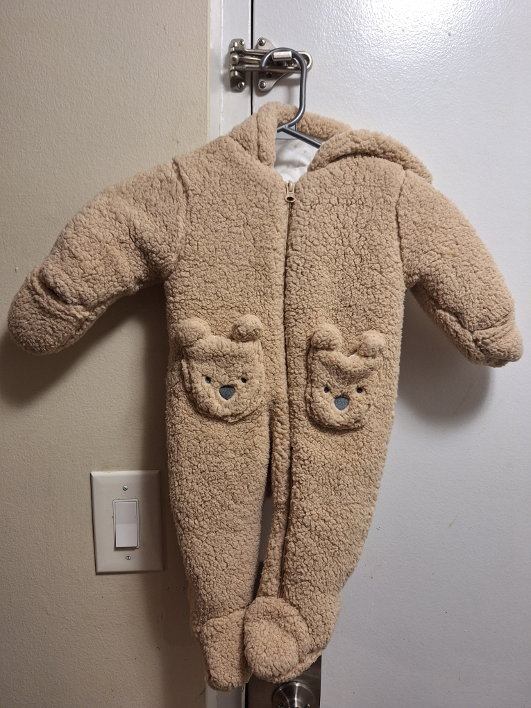 Adorable Bear Onesie - Baby/Infant