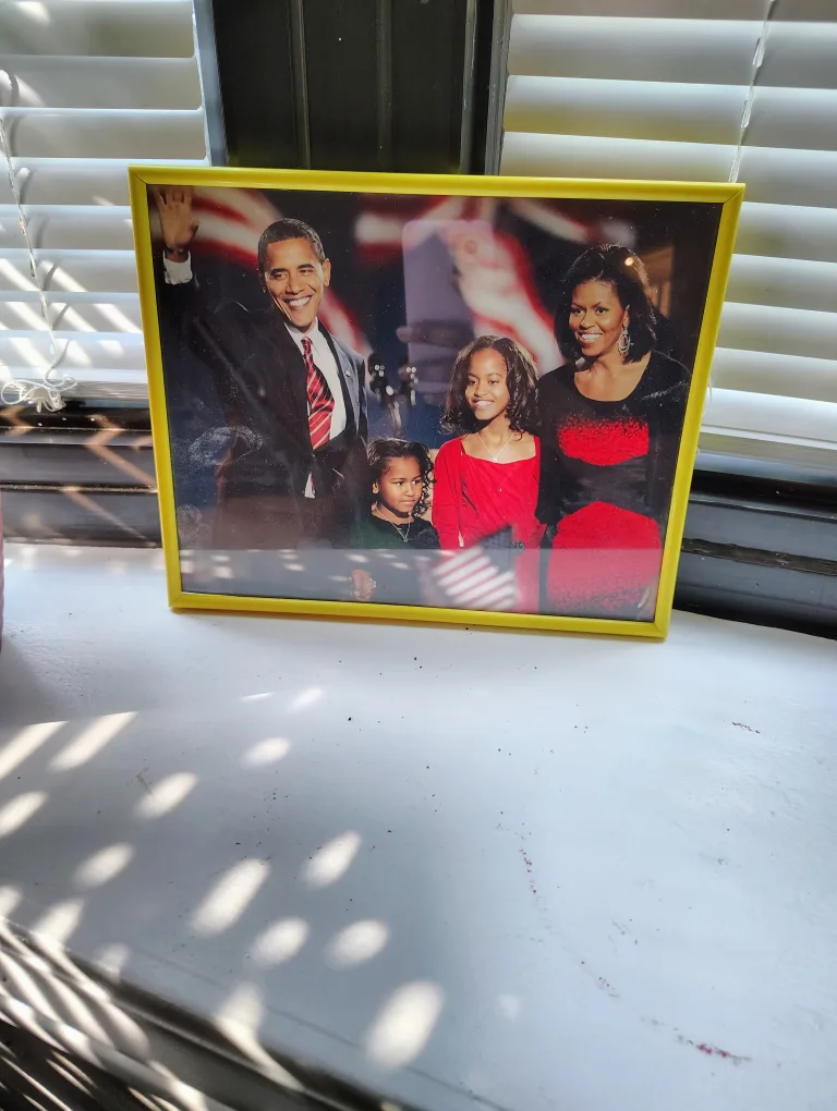 framed Obama family portrait thumbnail