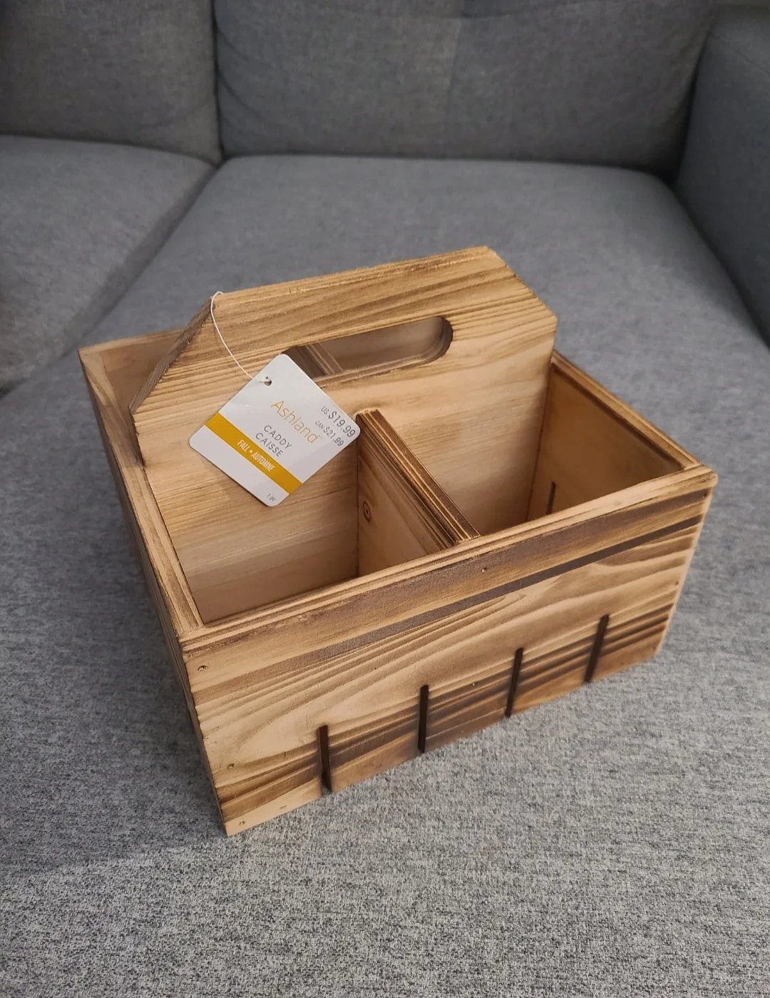 Wood Caddy 8.5" x 8.5" thumbnail