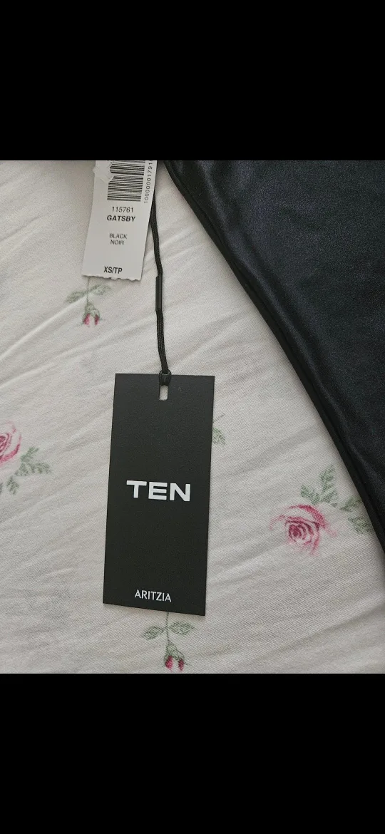 New Aritzia TEN Gatsby Bodysuit - Black, XS image indicator(2)