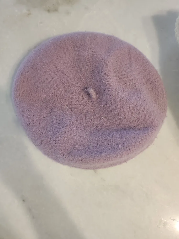 Assorted Knit Hats - Green, Purple, White image indicator(3)