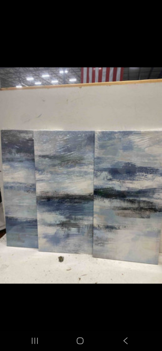 3-Piece Abstract Canvas Wall Art Set