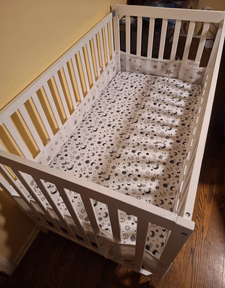 Crib Bumpers with Stars 🧡 thumbnail