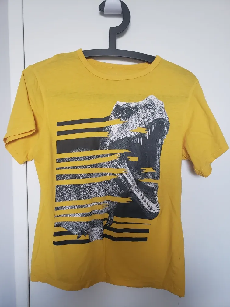 Children's Place Yellow Dinosaur T-Shirt thumbnail