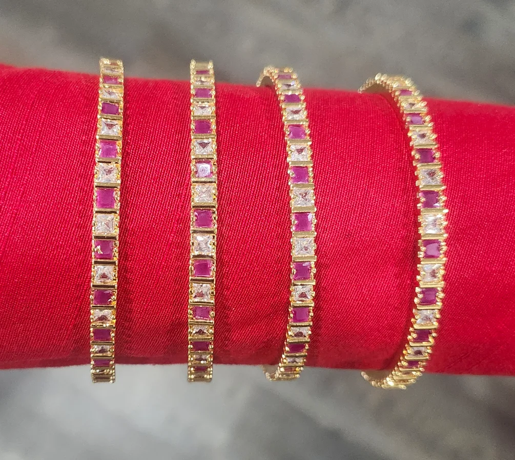 BNWOT Ruby and Diamond Bracelet/ shipping available image indicator(2)