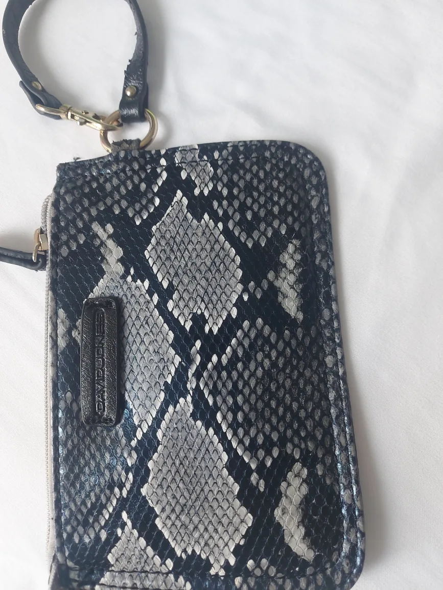 David Jones Snakeskin Wristlet thumbnail