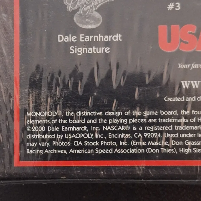 Dale Earnhardt Collector's Edition Monopoly NASCAR Board Game image indicator(5)