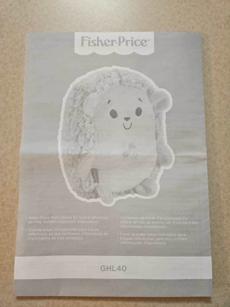 Fisher-Price Cozy Comfort Hedgehog Soother image indicator(2)