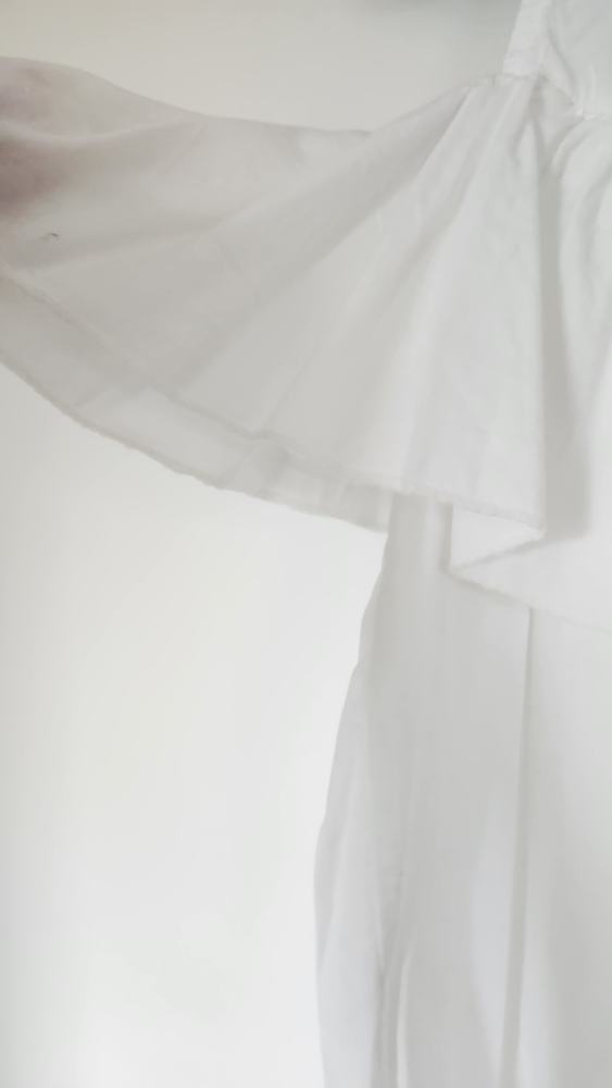 RLINEA White Eyelet Cold Shoulder Top - photo 3