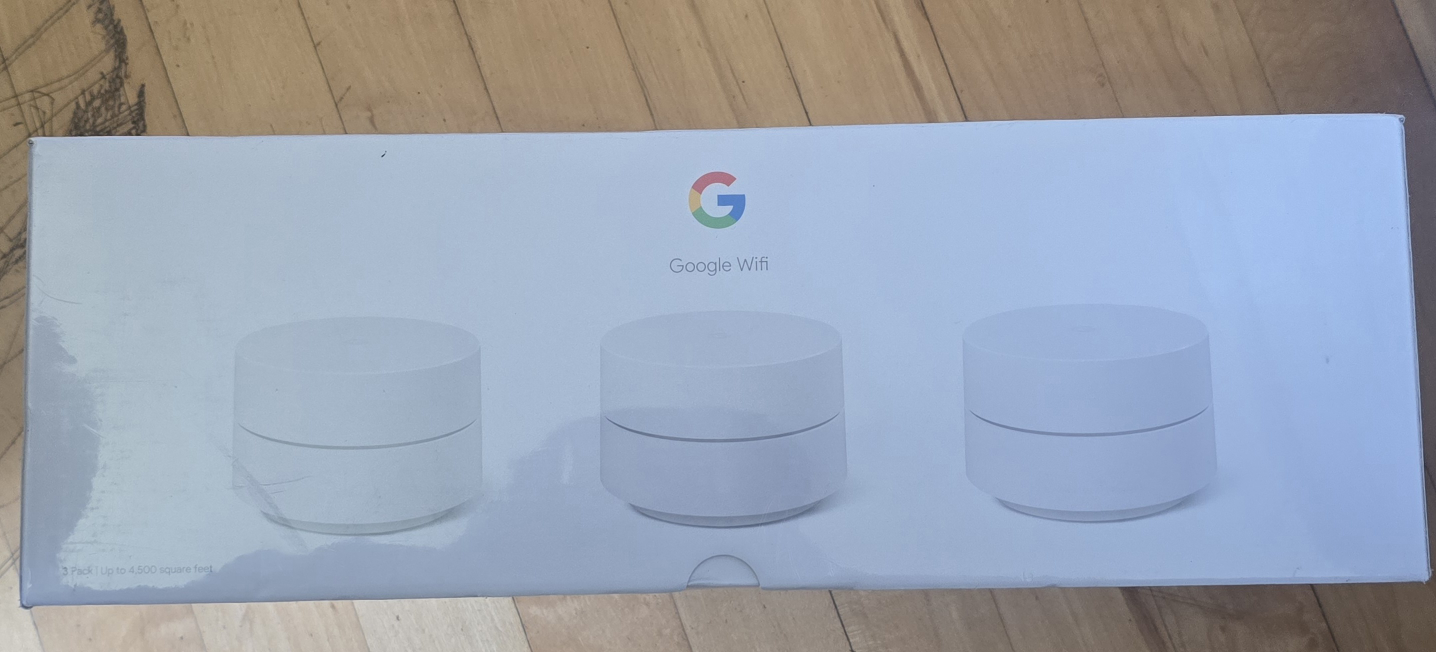 New Google Wifi Router - 3 Pack