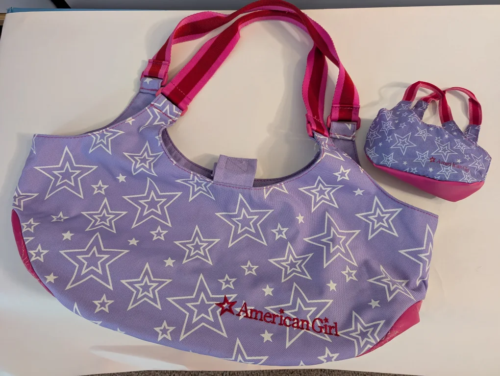 American Girl Star Print Tote Bag & Mini Bag thumbnail