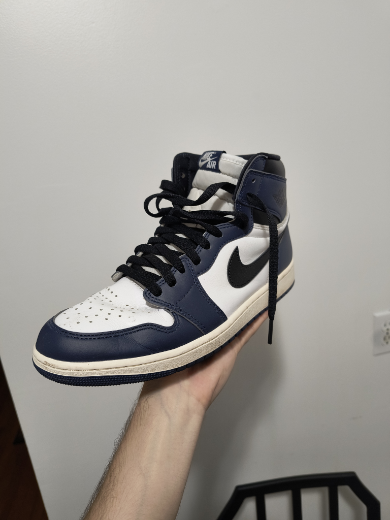 Jordan 1 High OG Midnight Navy Size 10 - photo 2