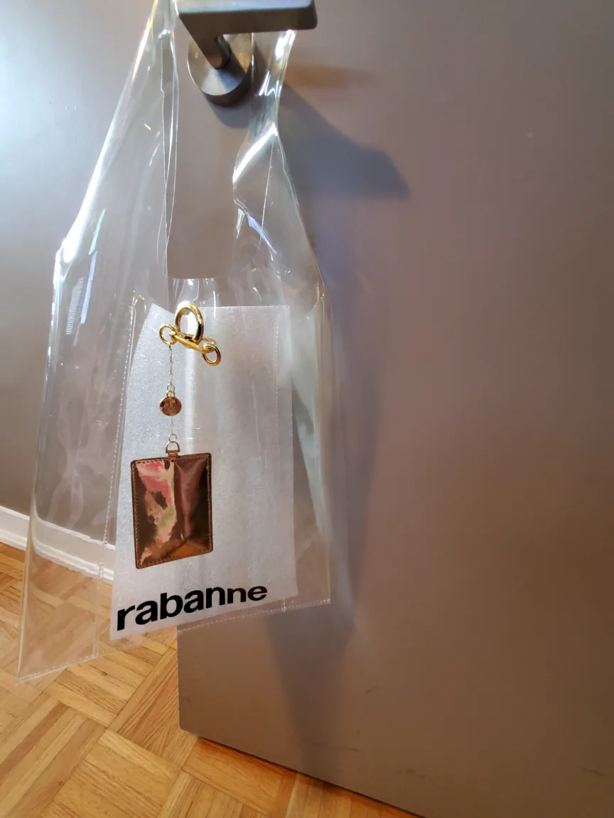 Rabanne Clear Tote Bag thumbnail