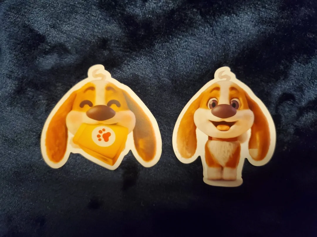 Puppy thib magnet and Sticker set thumbnail