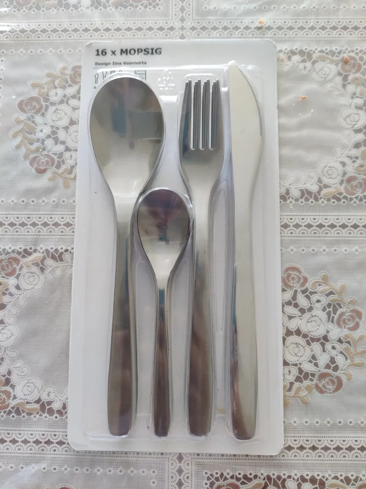 IKEA MOPSIG 16-piece Cutlery Set - New thumbnail