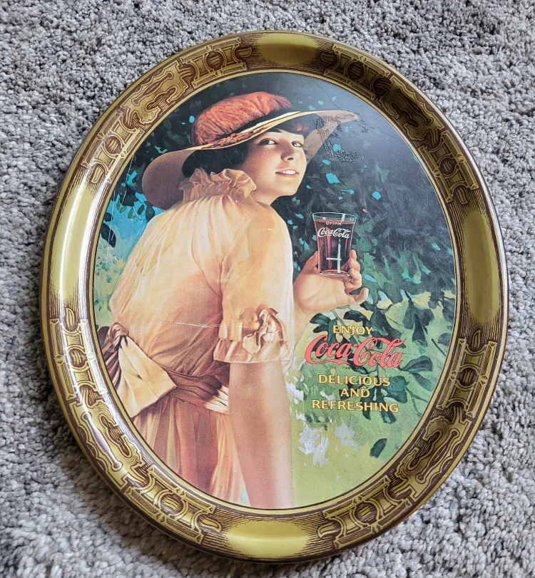 Vintage Coca-Cola Serving Tray thumbnail