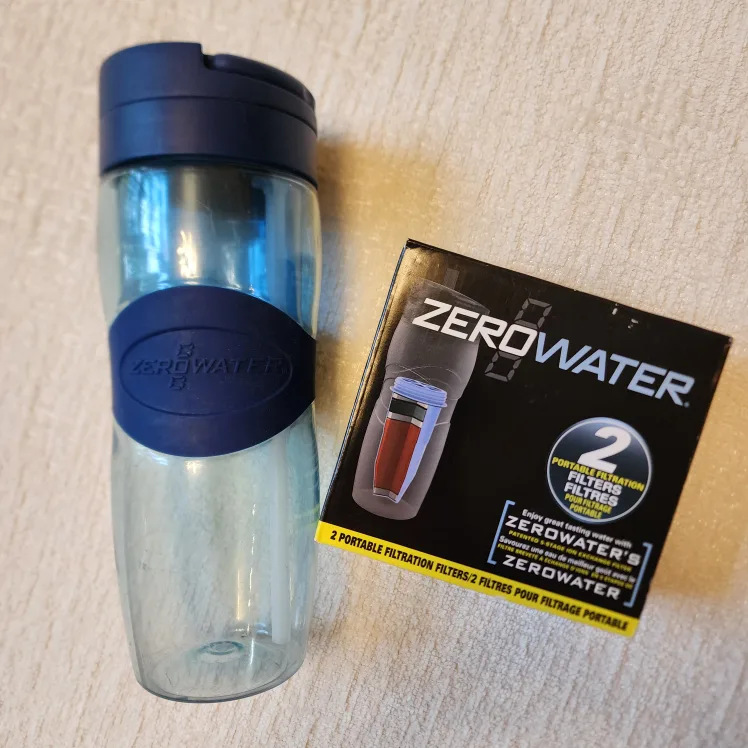 🧡 ZeroWater Filter Bottle + 2 New Filters thumbnail