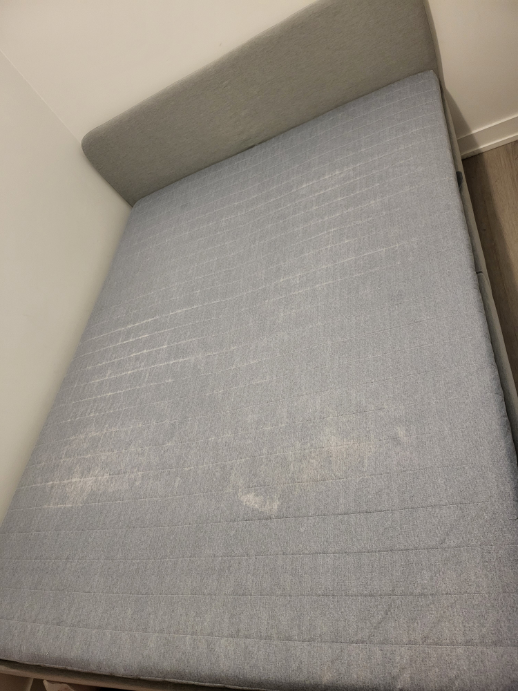 IKEA Queen Bed Frame & Mattress - photo 5