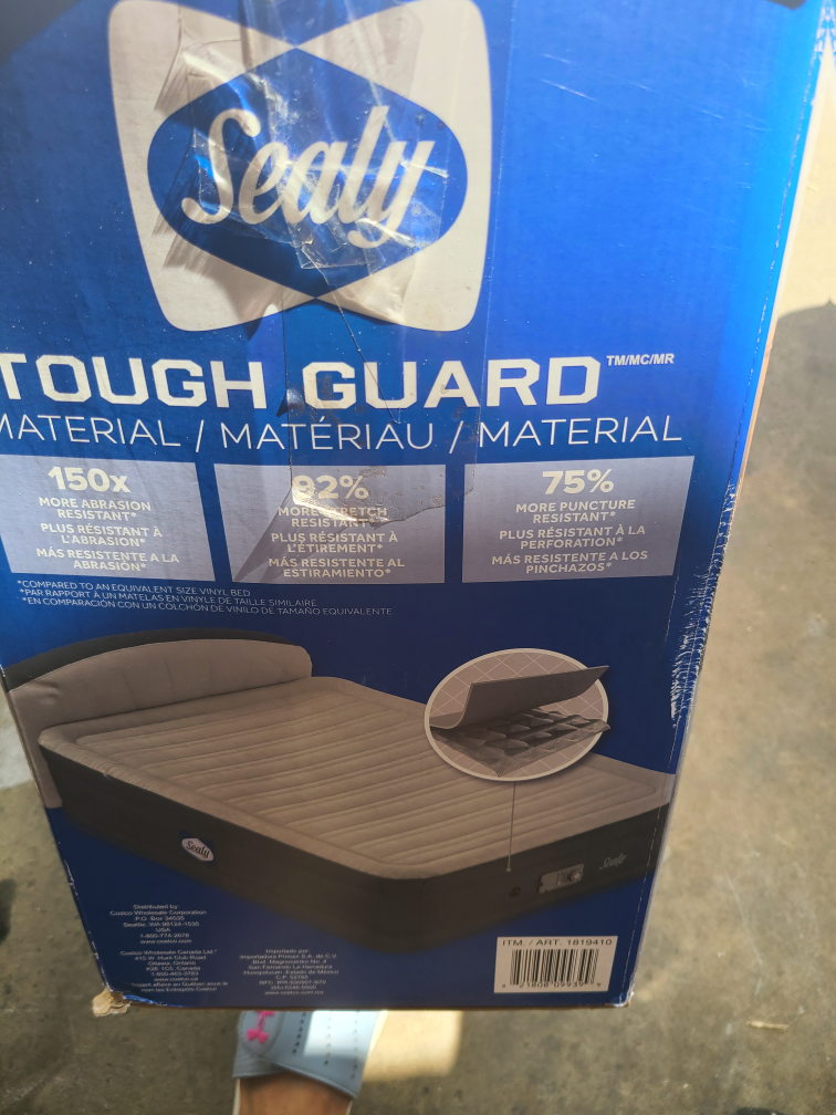 Sealy Alwaysaire Comfort Choice Dual Pump Air Mattress