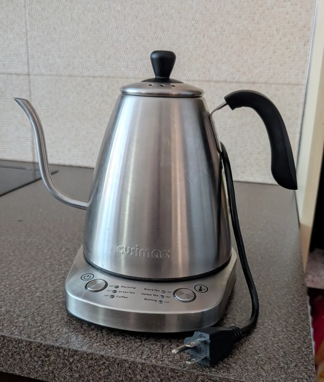 Cusimax Electric Gooseneck pour over Kettle thumbnail
