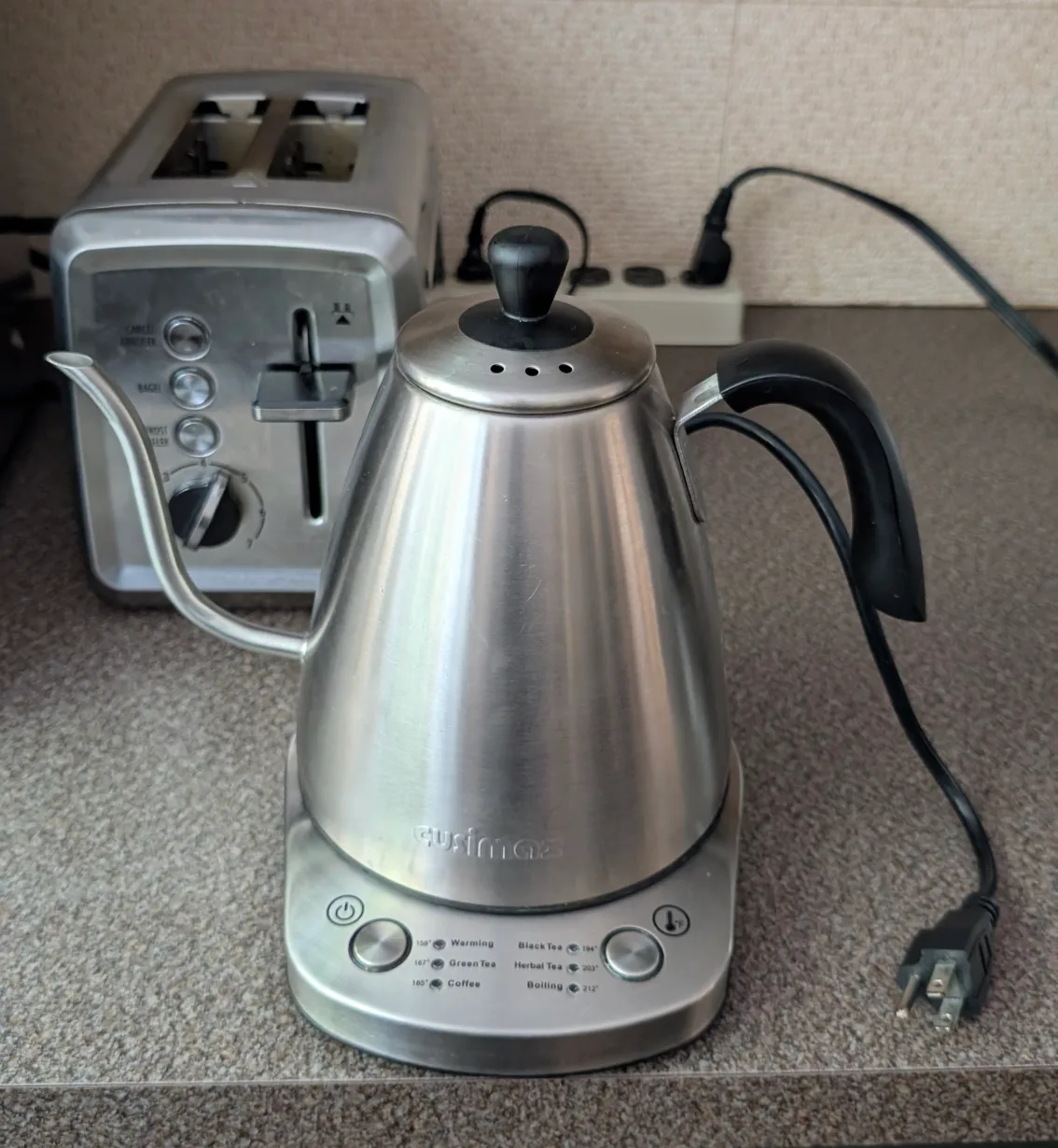 CUSIMAX Electric Gooseneck pour over Kettle image indicator(3)