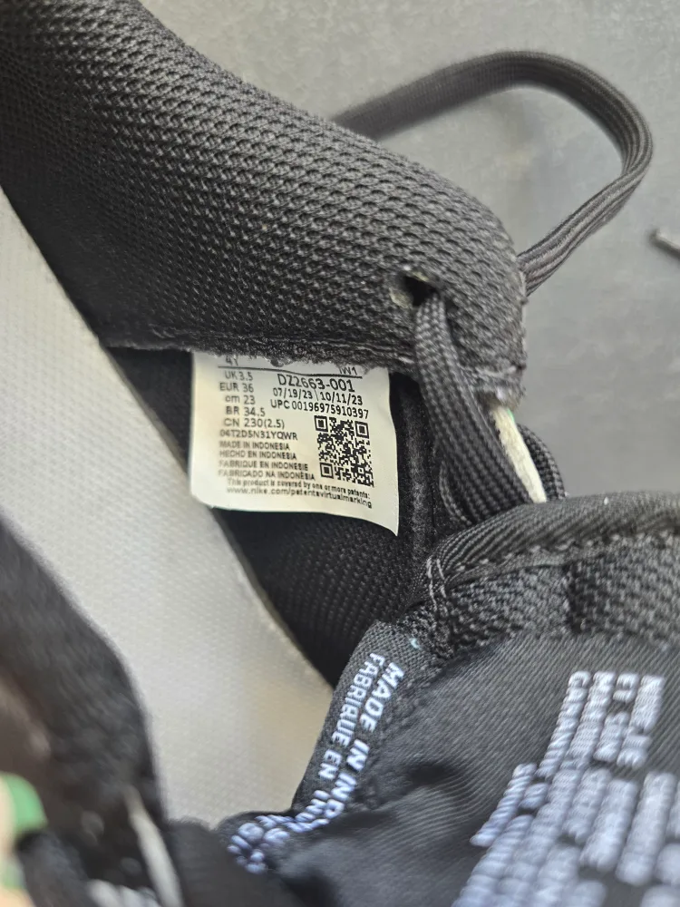 Nike Air Force 1 Flower Custom - Girls Size 3.5 image indicator(3)