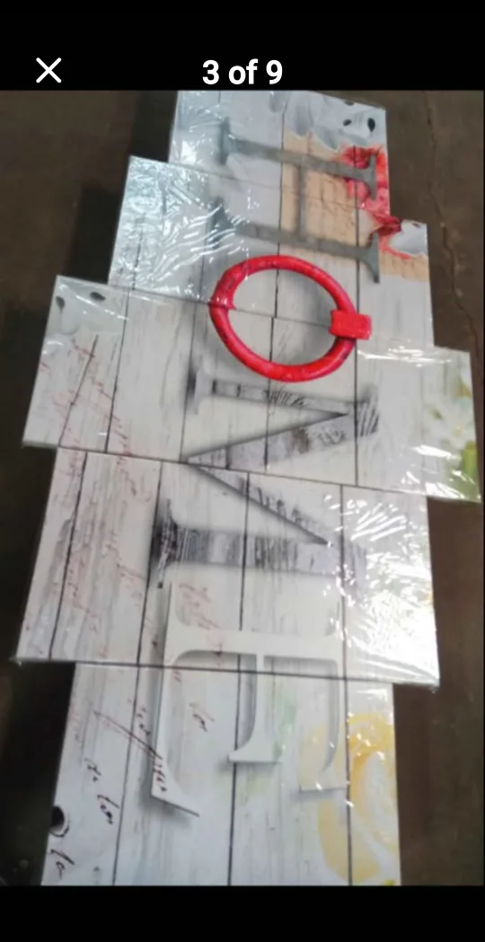 5-Panel Canvas Wall Art, 80"x40" image indicator(3)