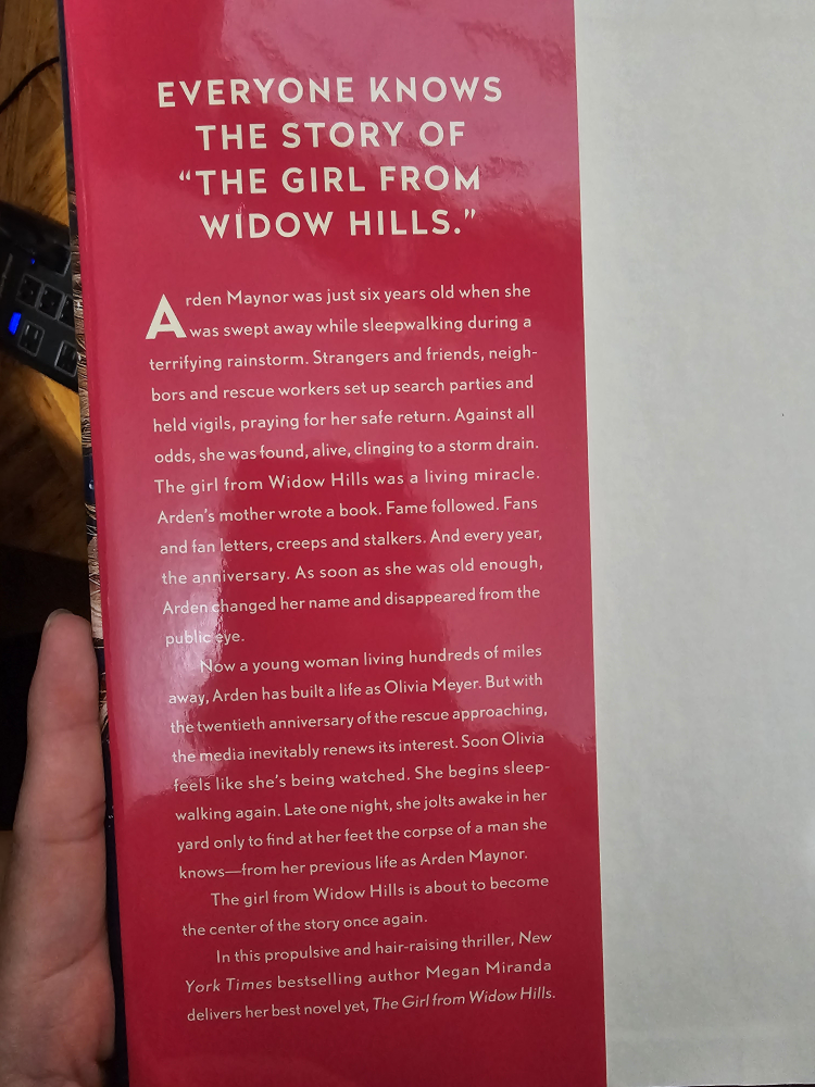 The Girl From Widow Hills by Megan Miranda - photo 2