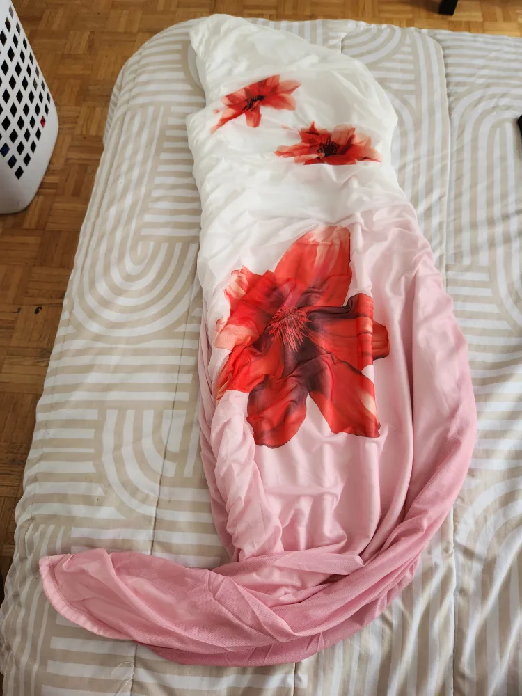 Floral One Shoulder Dress thumbnail