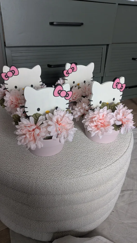 Hello Kitty Centrepieces ×4 image indicator(3)
