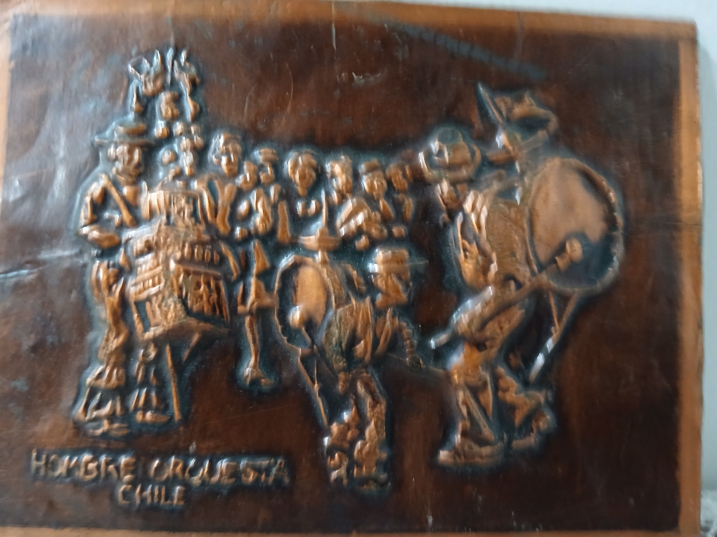 Hombre Orquesta Chile Copper Wall Art - photo 2
