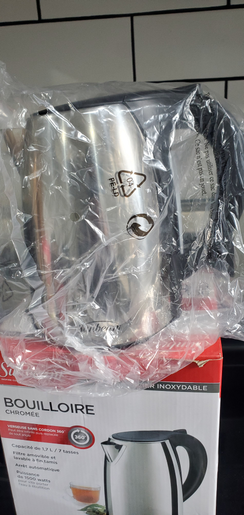 Sunbeam Bouilloire Chrome Kettle - New in Box! - photo 3
