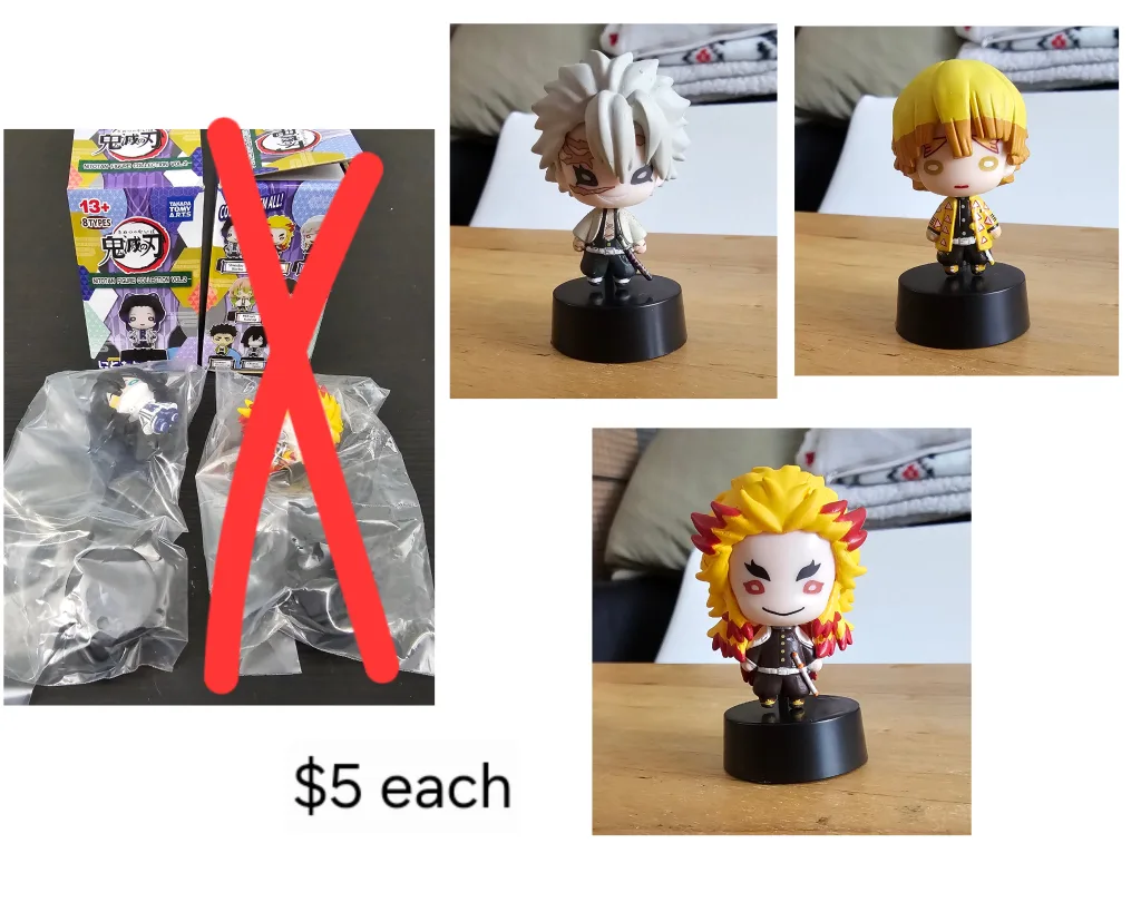 Lowered Prices!! Anime figures, plushies thumbnail