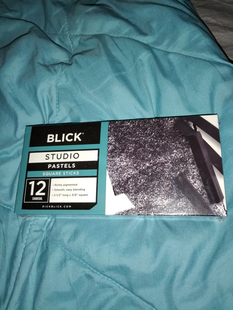 Blick Studio Pastels Square Sticks - 12 Charcoal thumbnail