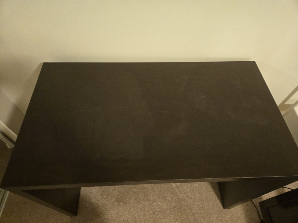 Dark Brown Desk - photo 3