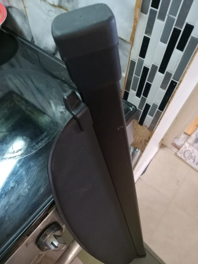 Black Car Trunk Cargo Cover image indicator(6)