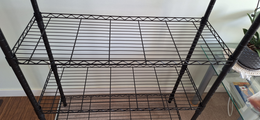 Black Wire Shelving Unit - 5 Tier - photo 4